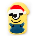 6 Large Christmas Decorated Cookie - Minion 