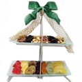 Two-Tier Fruit & Nut Combo