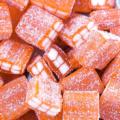 Orange Sour Licorice Gummy Cubes - 2.2 LB Bag
