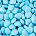 Baby Blue Chocolate Candy Hearts