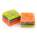 Passover Handmade Rainbow Jelly Squares