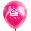 Pink Purim Balloons - 10CT