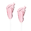 Pink Baby Feet Twinkle Pops - 24-Pack