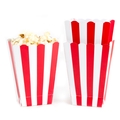 Red Popcorn Box - 5CT