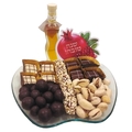 Rosh Hashanah Apple Plate Chocolate Platter - Israel Only