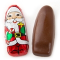 Christmas Foiled Mini Santa Milk Chocolates