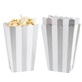 Silver Popcorn Box - 5CT