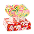 Pastel Multi Color Whirly Pops-24 ct