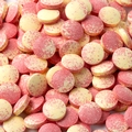 Pink & Yellow Pucker Pieces Candy Tablets - Strawberry Banana