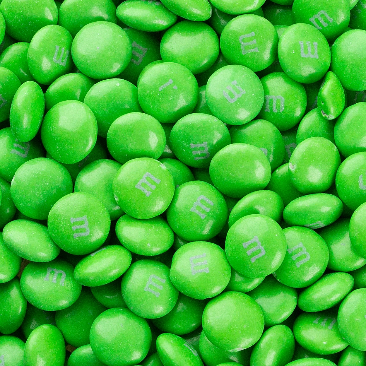 green m&ms packet