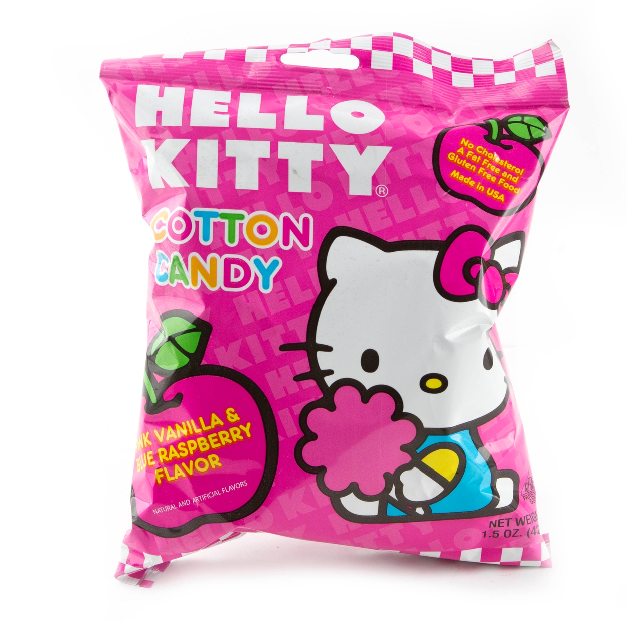 BTHY Sanrio Hello Kitty Sweet Hot Pink Cotton Fabric By The Half
