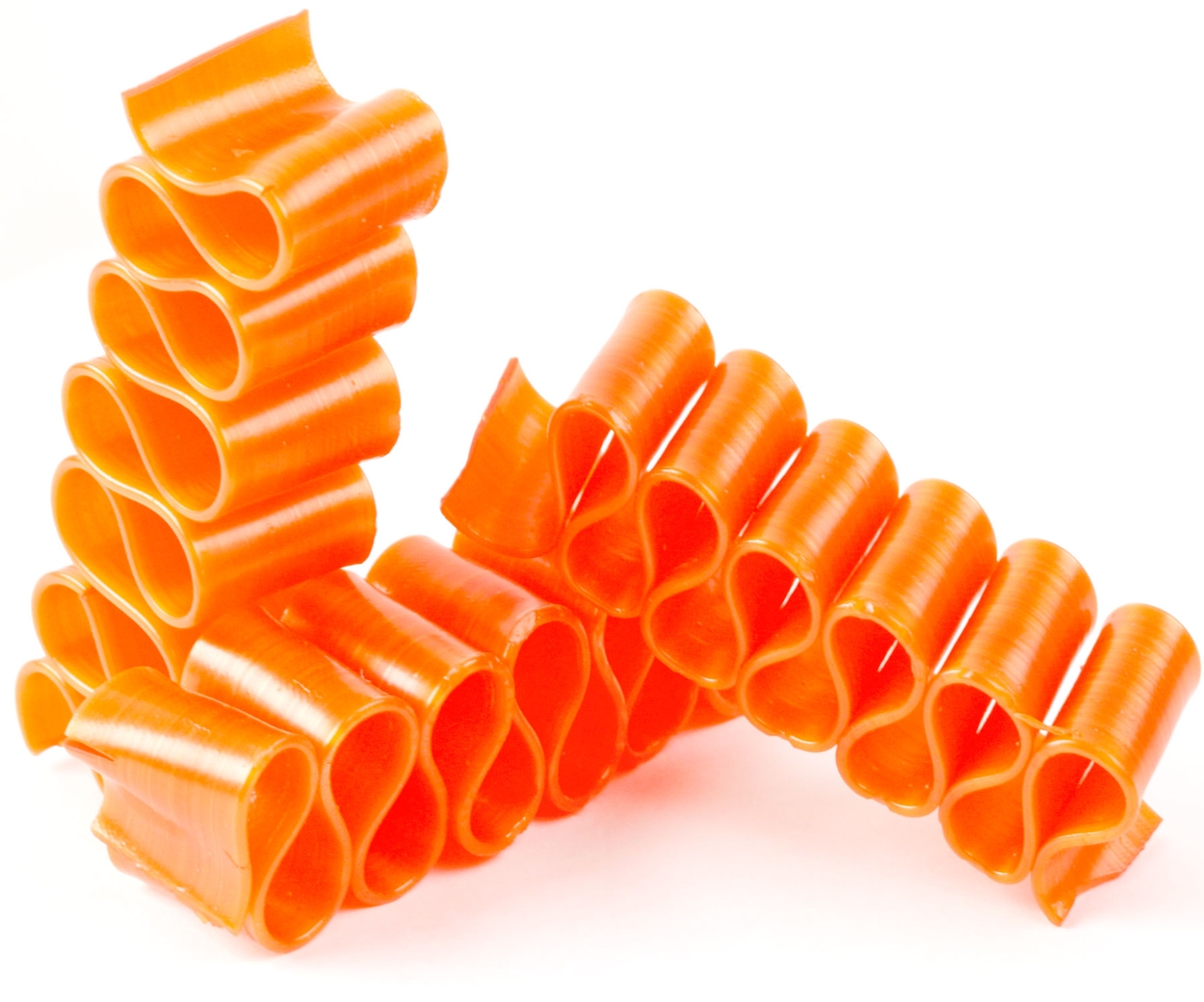 Old Fashioned Orange Thin Candy Ribbon - 6CT Box • Oh! Nuts®