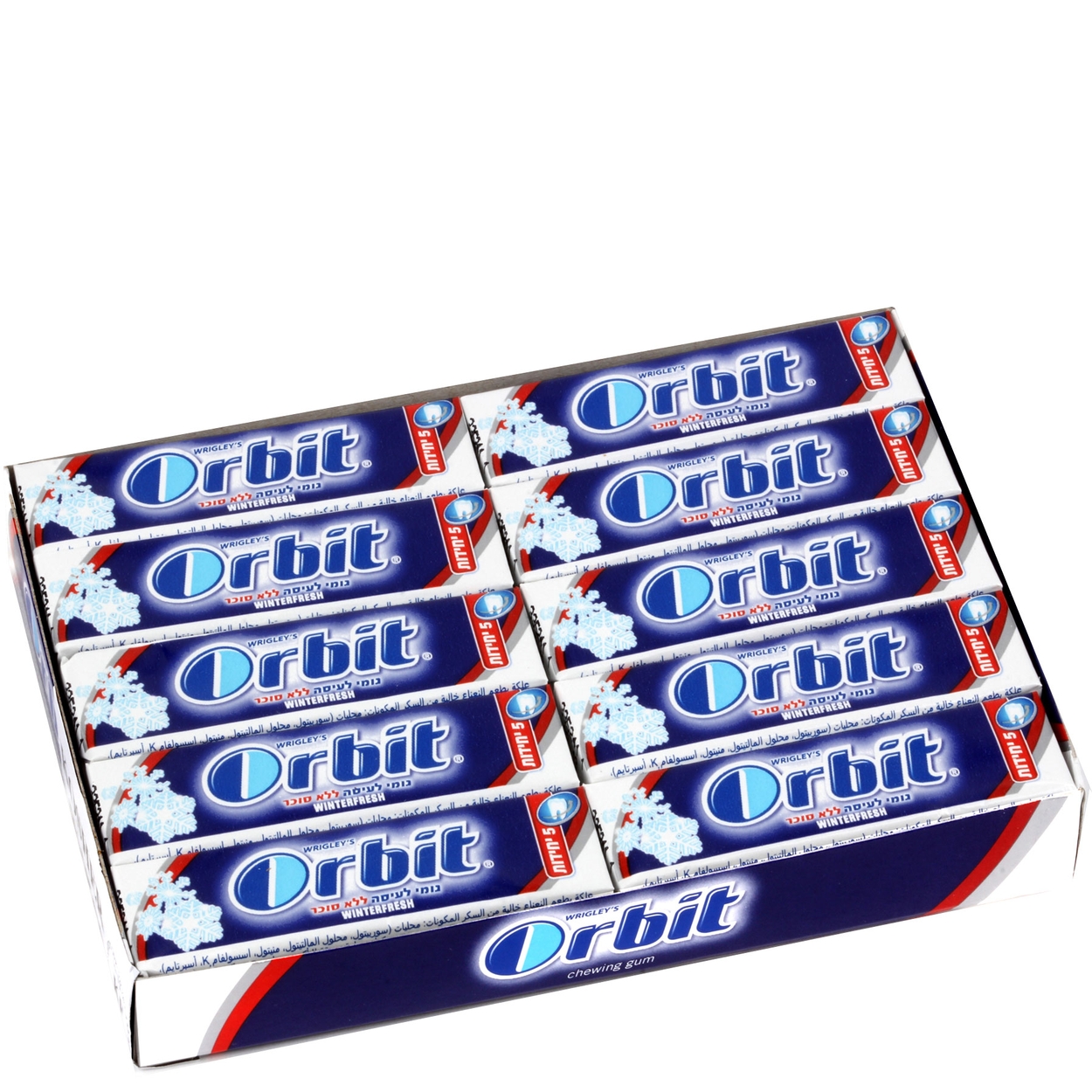 Kosher 5 Apple Gum Tabs - 10CT Box • Wrigley Sugar-Free Gum • Gumballs,  Bubble Gum & Chewing Gum • Bulk Candy • Oh! Nuts®