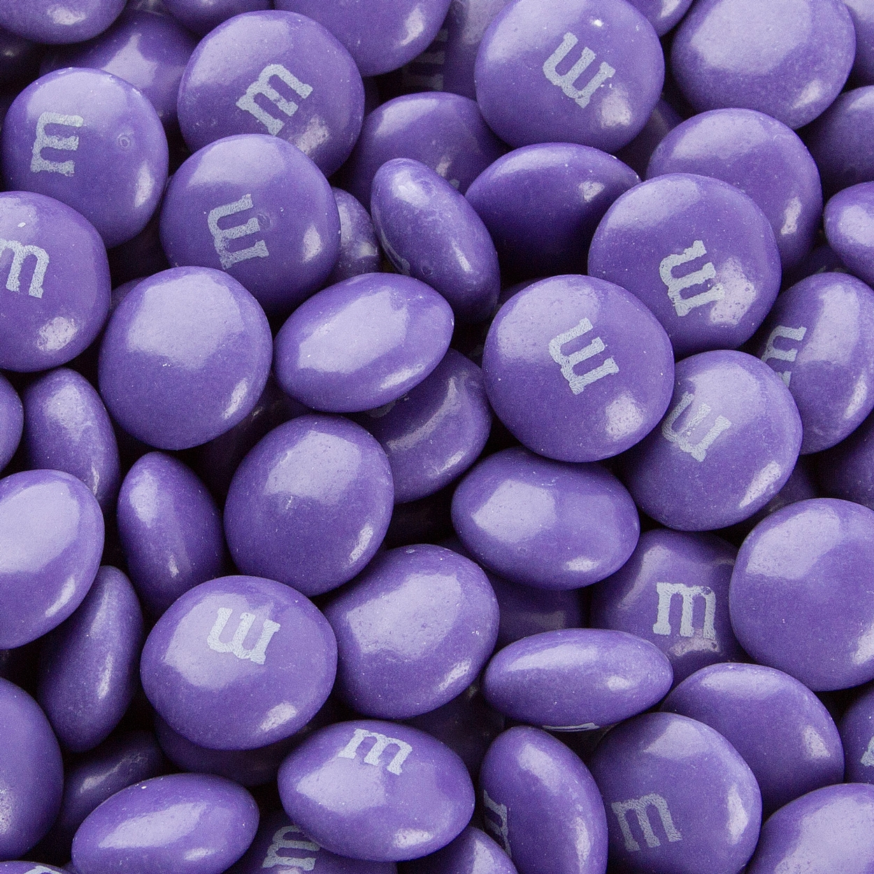 purple m&m candy