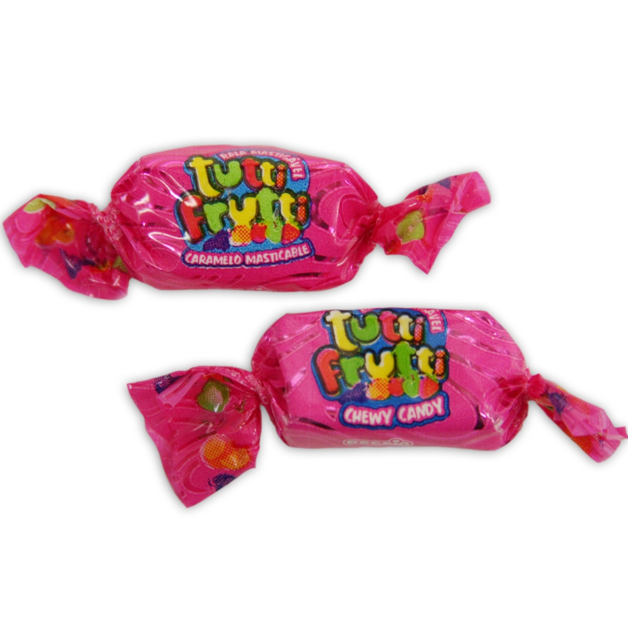 Tutti Frutti Taffy Chews • Taffy Candy, Soft & Chewy • Bulk Candy