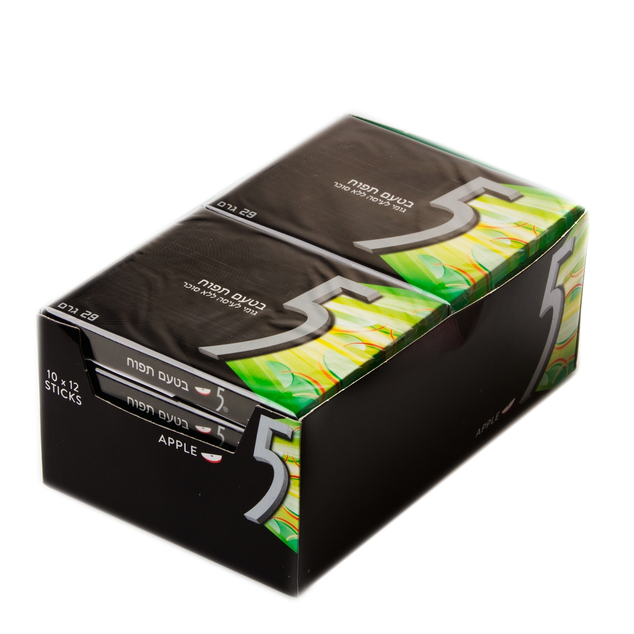 Kosher 5 Apple Gum Tabs - 10CT Box • Wrigley Sugar-Free Gum
