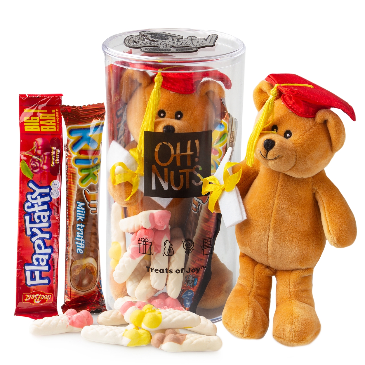 Hooray, It's Your Birthday! Teddy Bear with 20 oz. Confetti Tumbler Gift Set