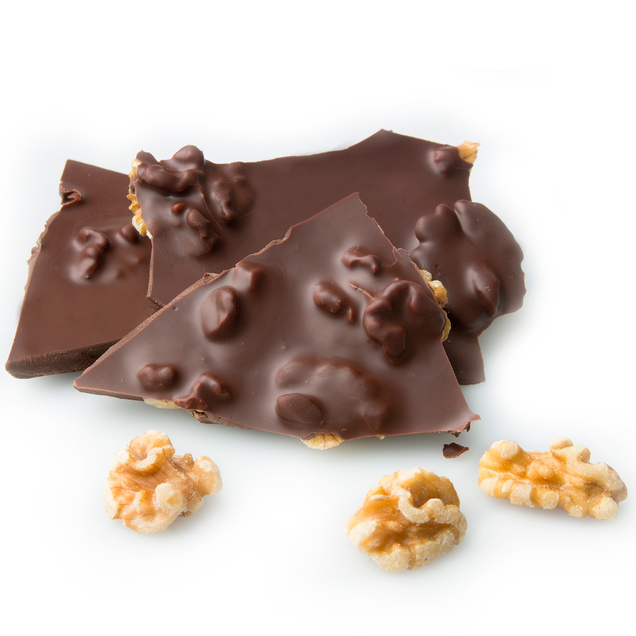 Sweet and Salty Chocolate Walnut Bark DelicioUS!