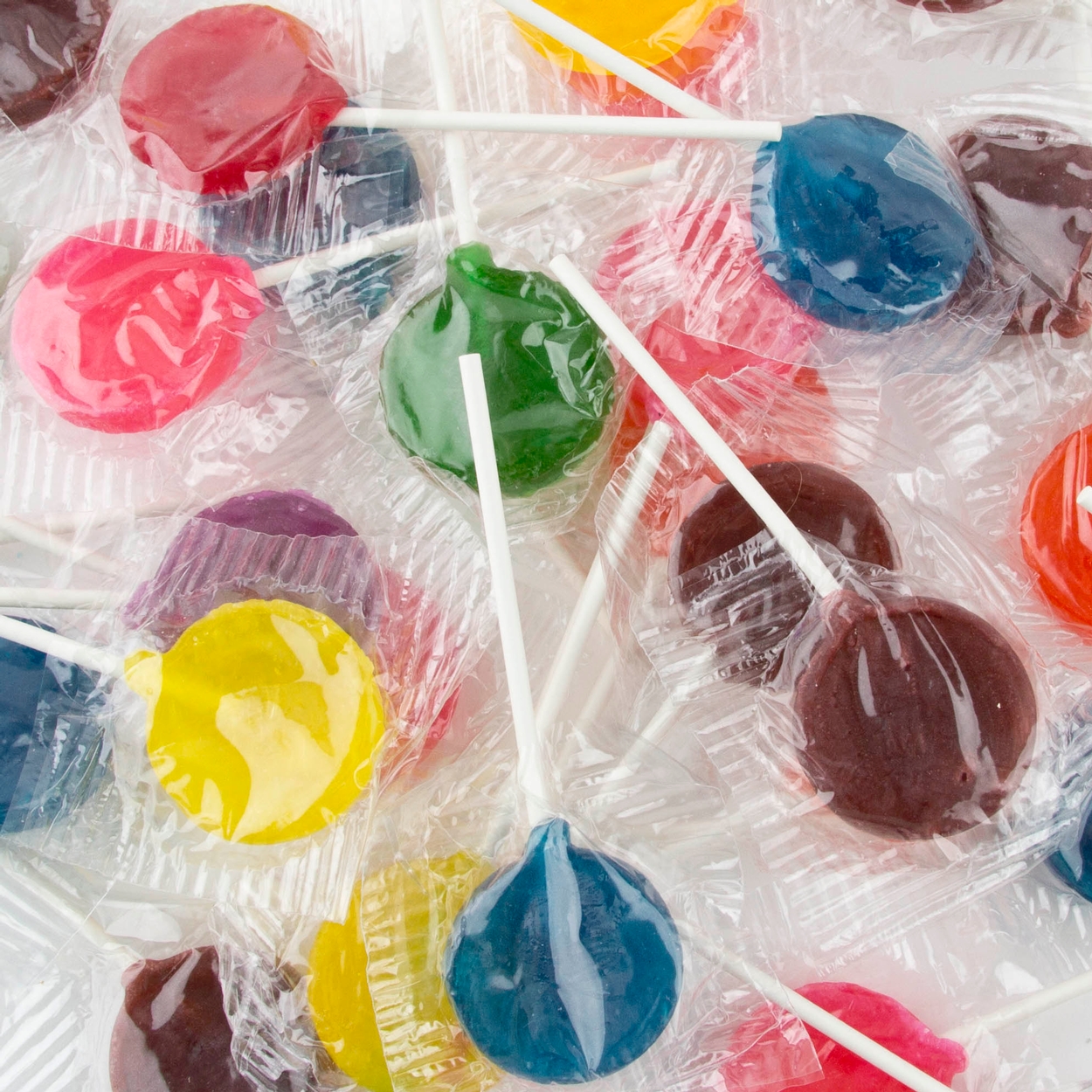 Assorted Rainbow Lollipops • Lollipops &amp; Suckers • Bulk Candy • Oh! Nuts®