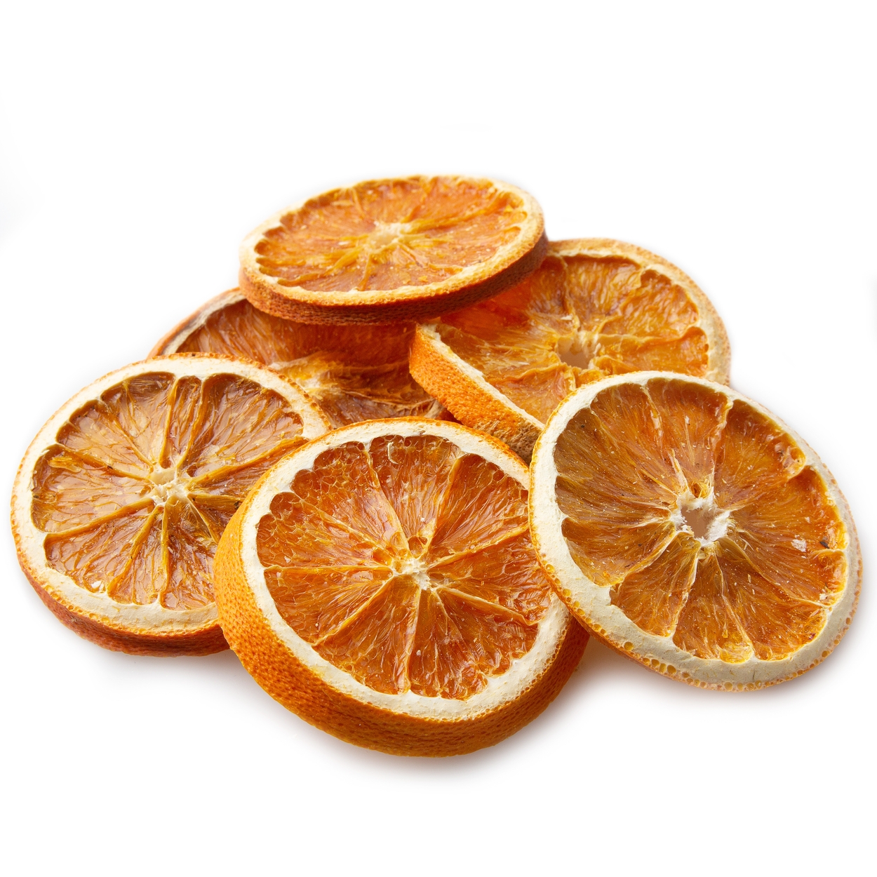 Natural Dried Sliced Navel Orange • Dried Oranges • Bulk Dried Fruits