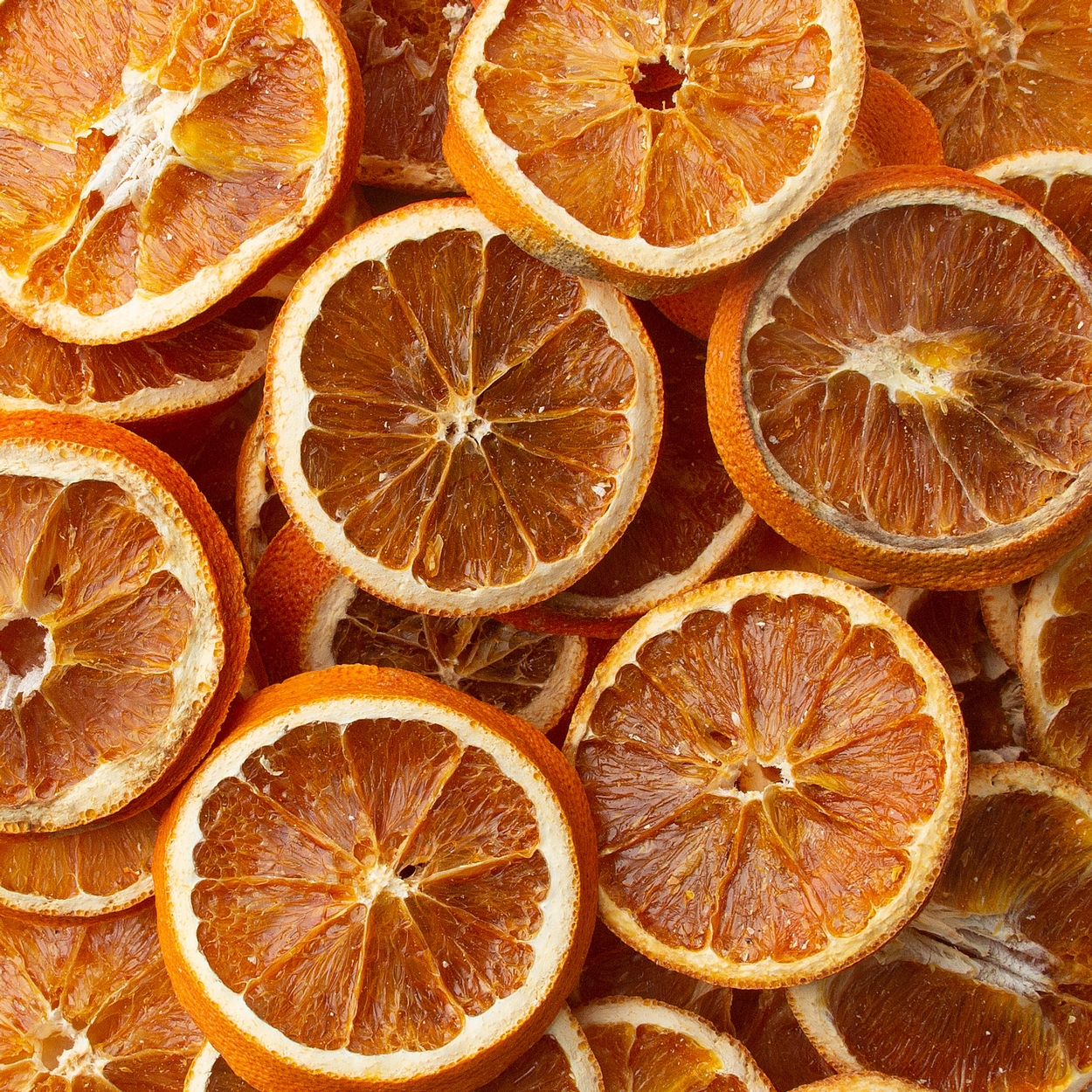 Natural Dried Sliced Navel Orange • Dried Oranges • Bulk Dried Fruits