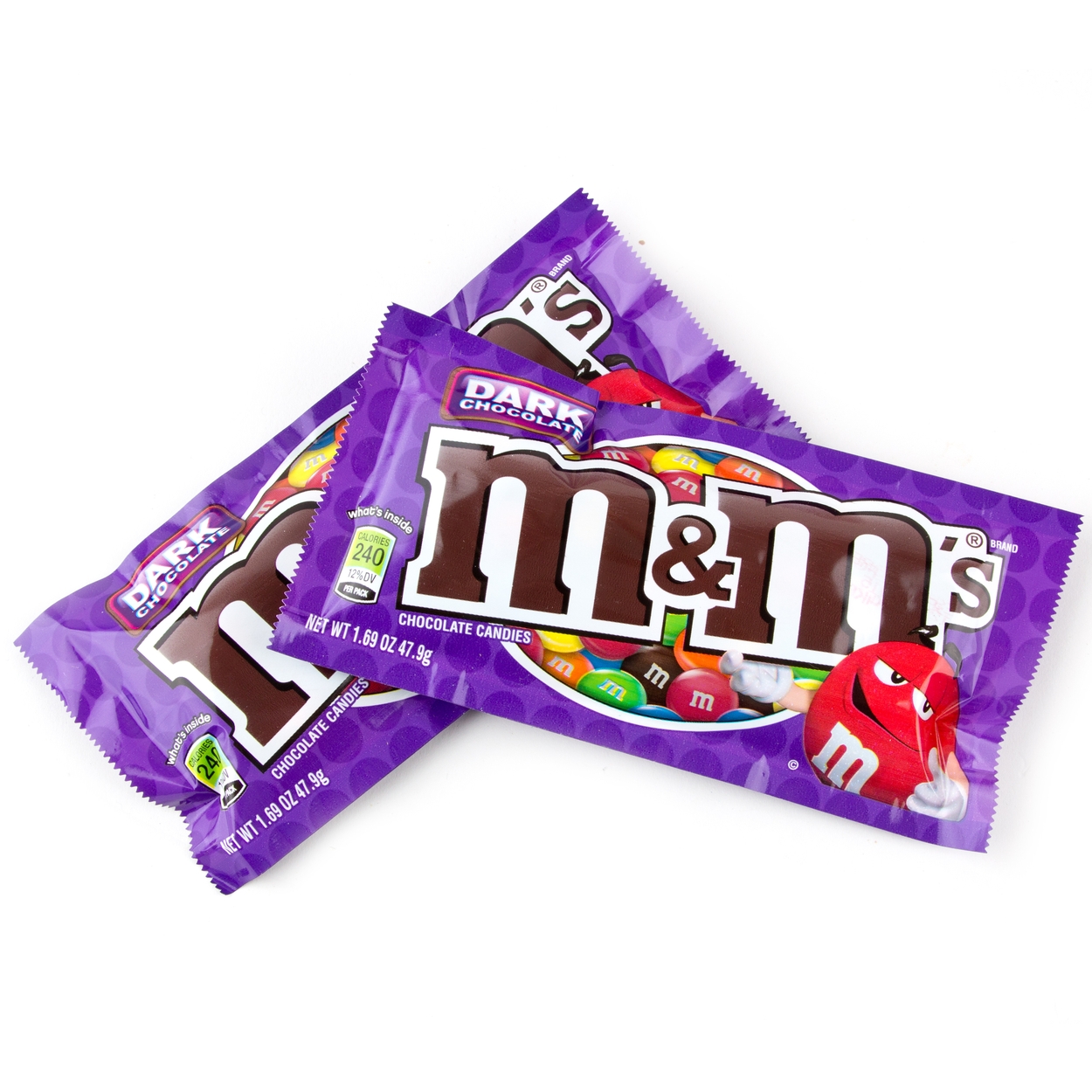 M&M Dark Chocolate - 24CT • Chocolate Mini Pack's • Bulk Chocolate