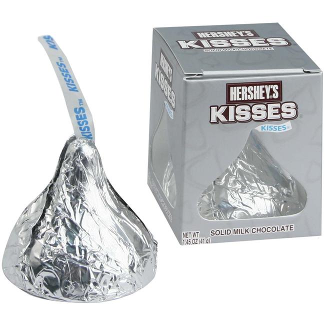 Hershey's Milk Chocolate Kisses - 1.45 oz • Valentine Chocolate ...